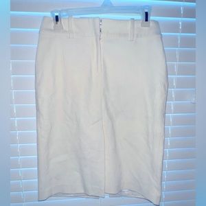 Wool skirt size 3/4 white/cream color